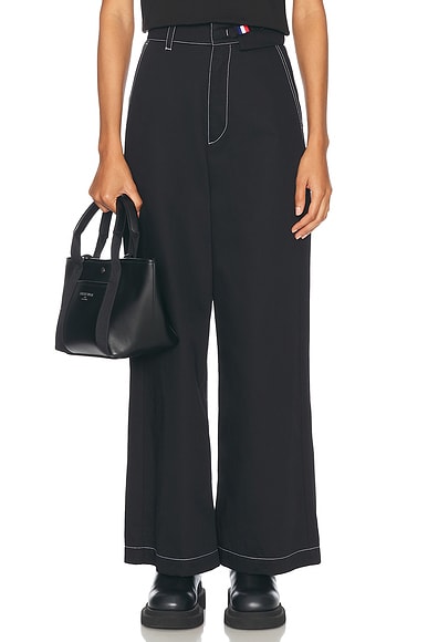 Moncler Genius x Palm Angels Wide Leg in Black