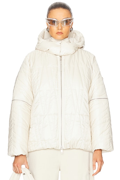 Moncler Tharon Jacket in White | FWRD