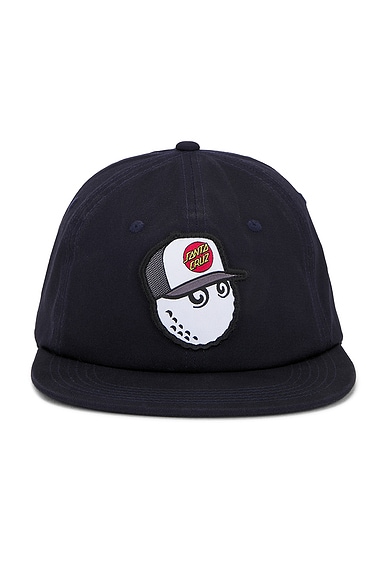Malbon Golf x Santa Cruz Snapback Hat in Navy