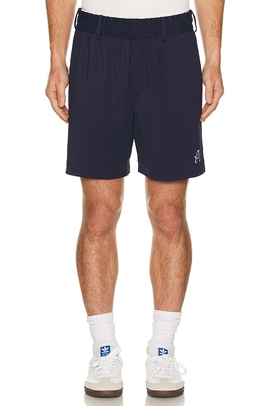 Malbon Golf Scooter Coolcore Short in Navy