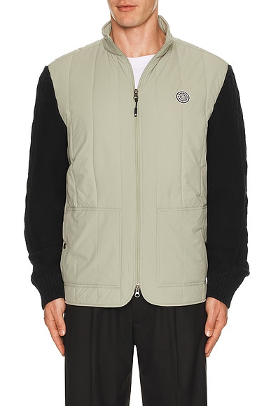 Malbon Golf Isle Hybrid Jacket in Sea Spray
