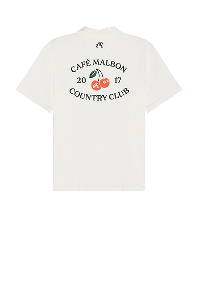 Malbon Golf x REVOLVE Cafe Du Malbon Polo in White