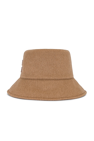 Miu Miu Cappelli Bucket Hat in Cammello