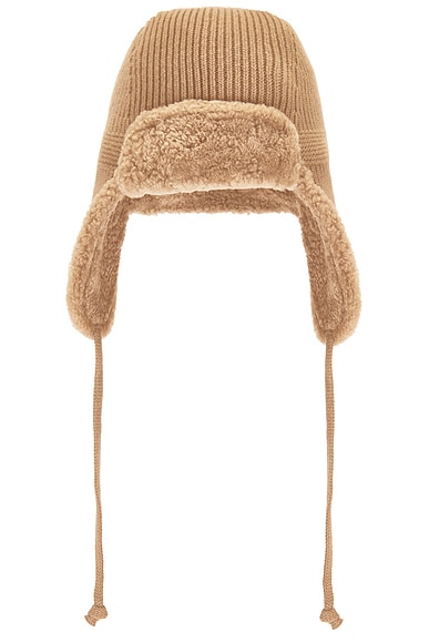 Miu Miu Trapper Hat in Camello