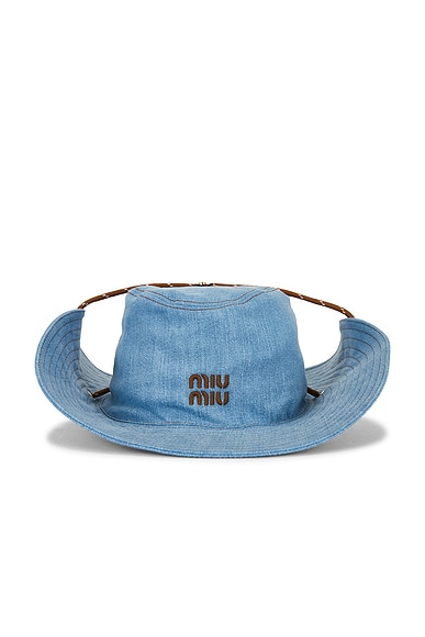 Denim Cowboy Hat