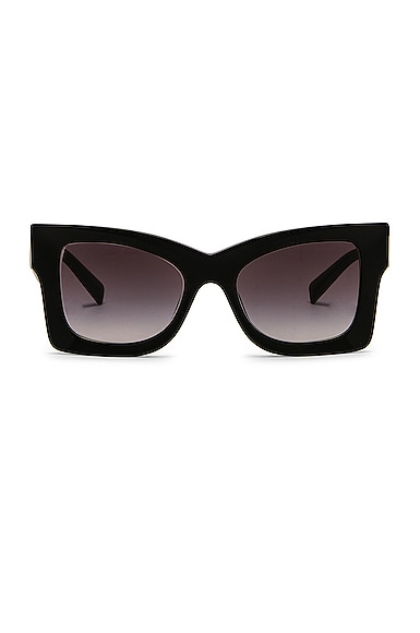 Miu Miu Square Sunglasses in Black