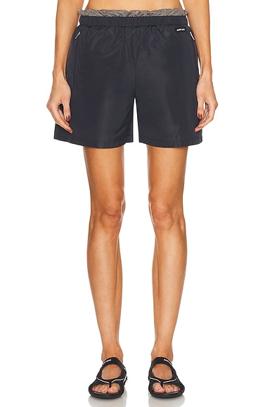 Miu Miu Mini Short in Blue