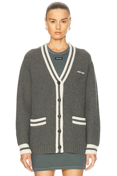 Miu Miu Cashmere Cardigan in Ardesia