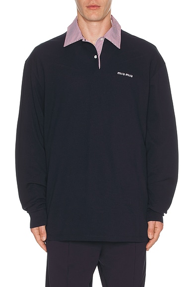 Miu Miu Pullover Sweater in Bleu