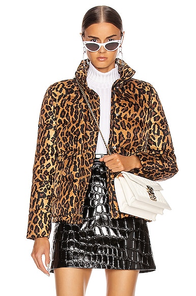 Leopard Puffer Jacket