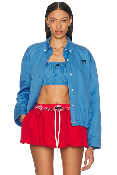 Miu Miu Jacket in Pervinca