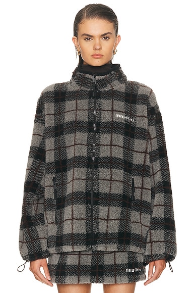 Teddy Check Jacket