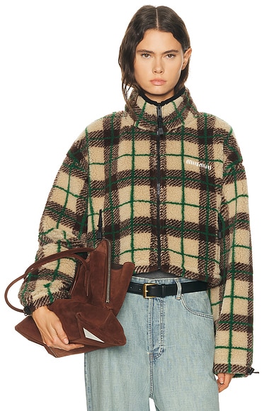 Teddy Check Jacket