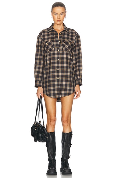 Oversized Button Up Top