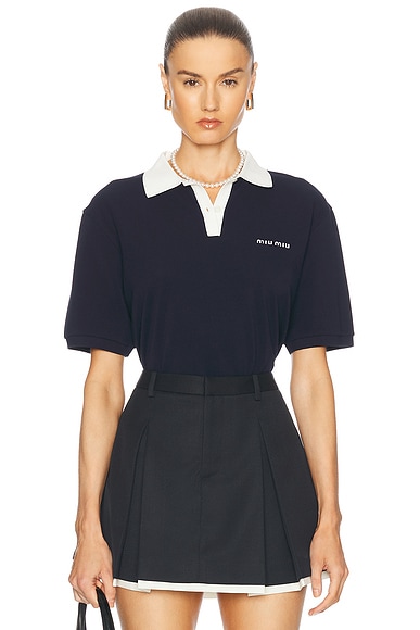 Short Sleeve Polo Top