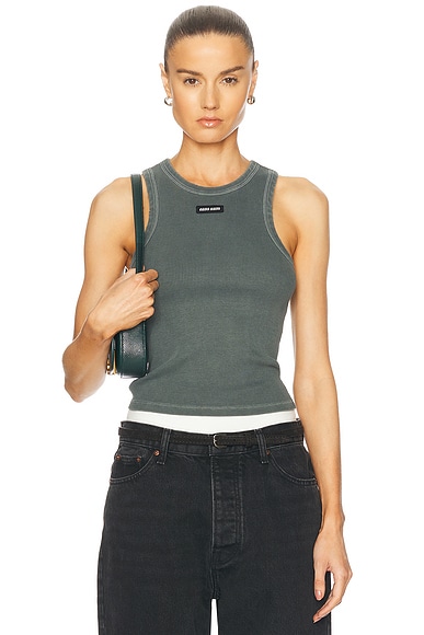 Miu Miu Sleeveless Tops | Spring 2025 Collection | FWRD