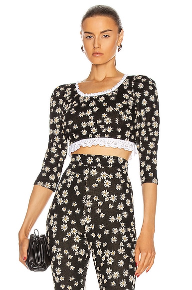 Floral Crop Top