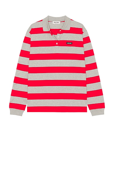 Long Sleeve Polo Top