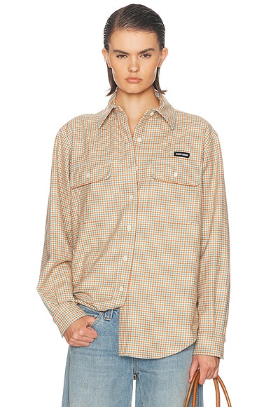 Miu Miu Button Downs Tops | Fall 2026 Collection | FWRD