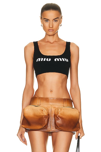 Logo Bralette Top
