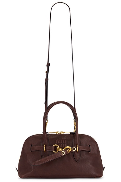 MIU MIU★Aventure leathr crossbdyバッグ Miu Miu Aventure Bag in Radica | FWRD