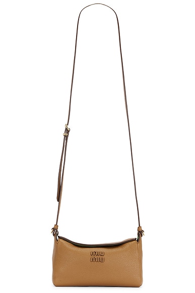 Miu Miu Phenix Contenitori Bag in Caramel & Larice