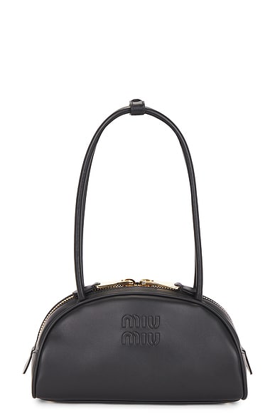 Miu Miu Softy Beau Bag in Nero
