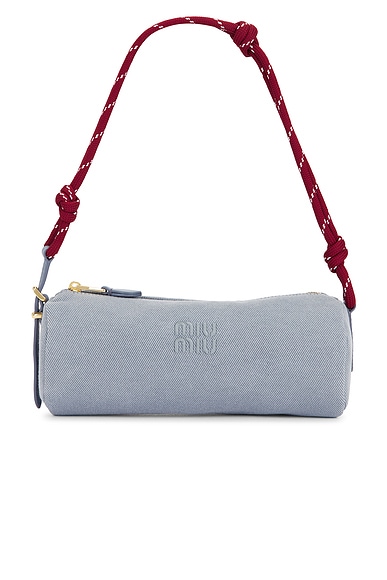 Gabardine Nastro Shoulder Bag