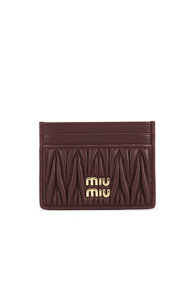 Matelasse Card Holder