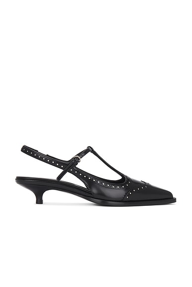 Sling Back Kitten Heel
