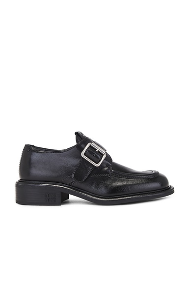 Miu Miu Loafer in Nero