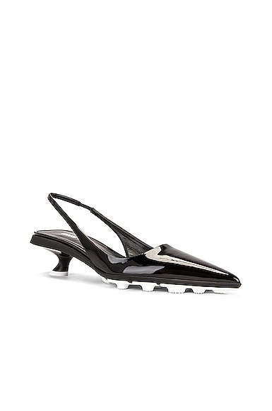 MIU MIU SLINGBACK KITTEN HEELS MIUF-WZ75