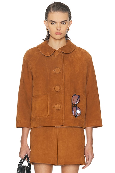 Suede Doll Jacket