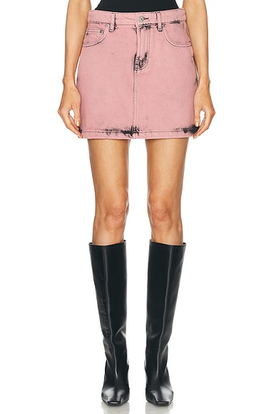 Denim Mini Skirt