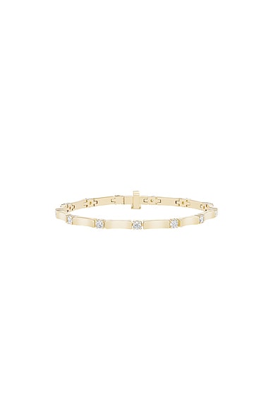 Melissa Kaye Honey Linked Small Bracelet in 18k Yellow Gold & Diamonds