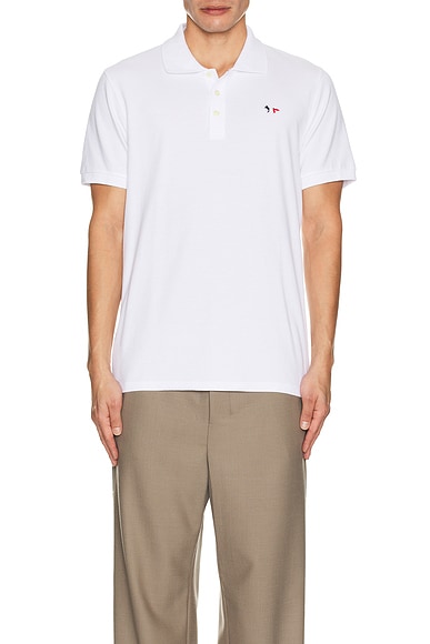 Tricolor Fox Patch Polo