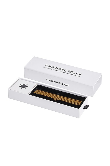 Shop Maison Balzac And Now Relax Incense In Amber & Le Soleil