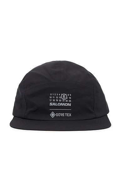 MM6 Maison Margiela x Salomon Hat in Black | FWRD