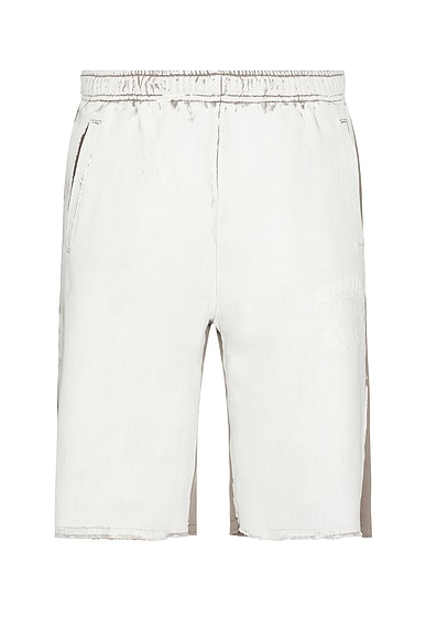 RICK OWENS DRAWSTRING KARLOFF BOXER SHORTS GREEN FW21 | 50