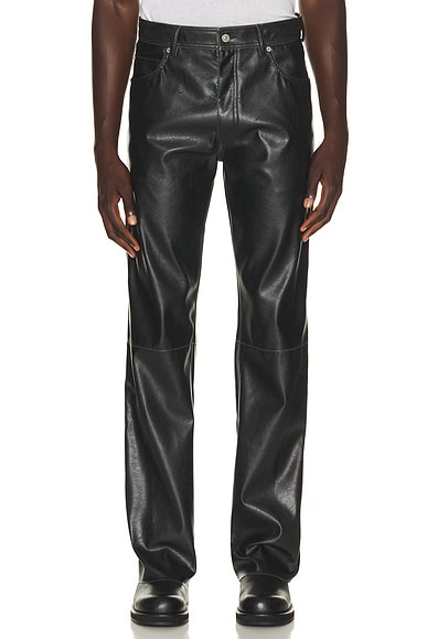 MM6 Maison Margiela Pants 5 Pockets in Black