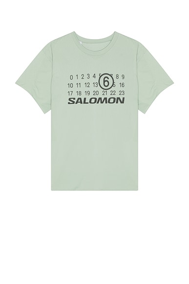 MM6 Maison Margiela x Salomon T-Shirt in Jadeite