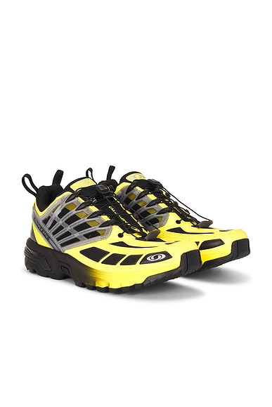 MM6 Maison Margiela x Salomon ACS PRO in Black, Blazing Yellow, & Silver