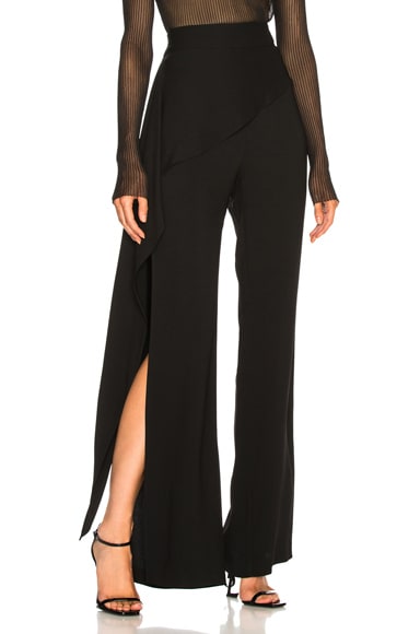 Pants with Side Drape
