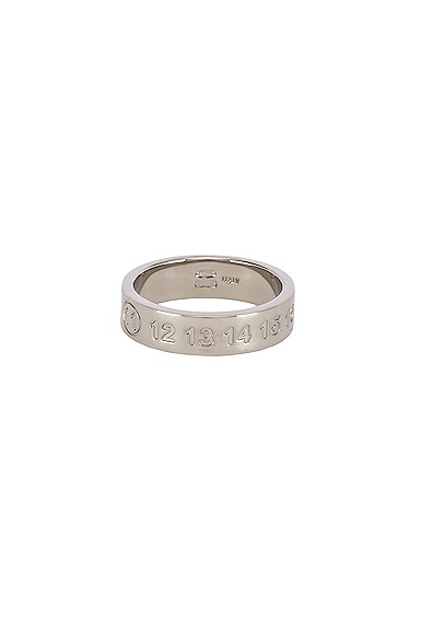 Maison Margiela Ring in Palladium | FWRD