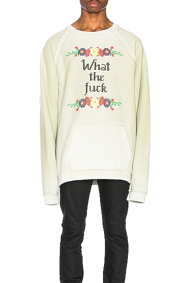 Maison Margiela Fade Garment Graphic Long Sleeve Tee in
