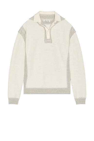 Collared Sweatshirt