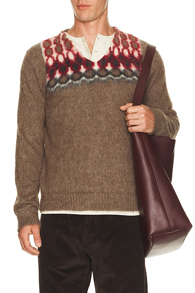 Brushed Pullover Sweater