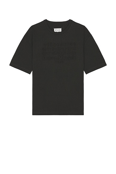 Maison Margiela T-Shirt in Washed Black