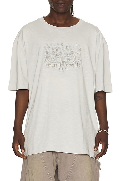 Maison Margiela T-Shirt in Pearl Grey