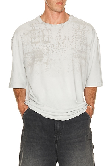 Maison Margiela Oversized T-Shirt in Ice